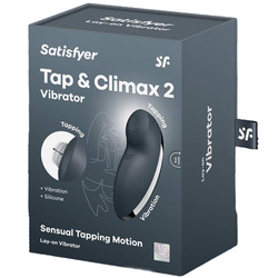 Podwójna stymulacja, technologia stukania i luksusowy design – Satisfyer Tap & Climax 2