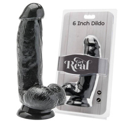 Naturalne Dildo Średniej Wielkości - Get Real 6" 17cm