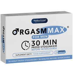 Orgasm Max For Men – Kapsułki Na Szybką, Mocną i Długą Erekcję 2 caps