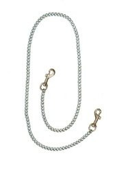 Łańcuch z karabińczykami 100cm Leder 8003