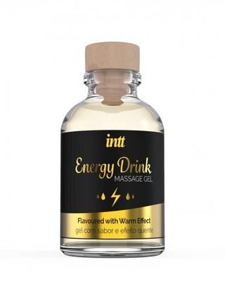 INTT Energy Drink 30ml – Żel do Masażu i Seksu Oralnego, Rozgrzewający!