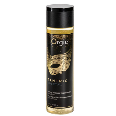 Olejek do Tantry Seks Terapia MIGDAŁOWY Tantric Love Ritual ORGIE 200 ml Połyskujący