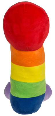 Rainbow Pluszowy Mały Penisek Do Ściskania 30 cm – Uroczy i Zabawny Prezent