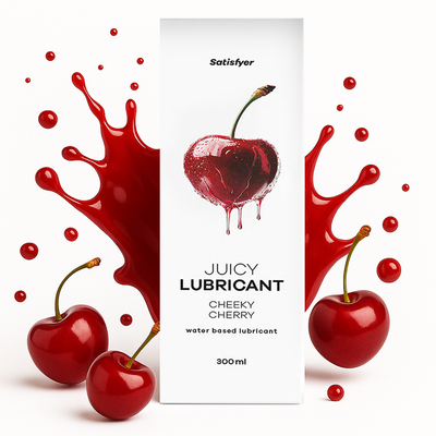 Lubrykant wodny o zapachu wiśni Satisfyer Cheeky Cherry 300 ml