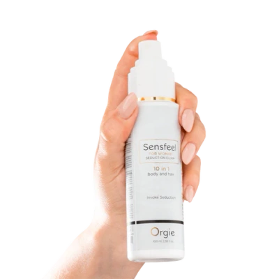 Eliksir Uwodzenia 10w1 Z Feromonem SENSFEEL Seduction ORGIE 100ml!