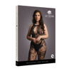 Bodystocking Koronkowy z kwiatowym wzorem i otwartym krokiem Le Désir – 23