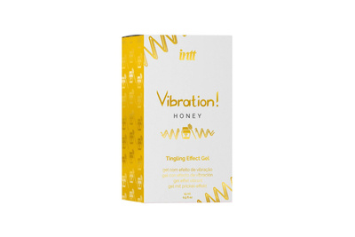 INTT Honey Vibration 15ml – Płynny Wibrator Miodowy z Efektem Ciepła!
