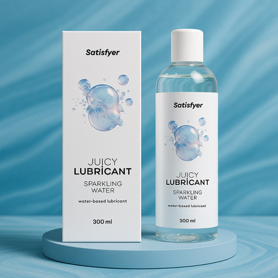 Lubrykant wodny o efekcie mrowienia Satisfyer Sparkling Water 300 ml