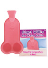 Duży Termofor Penisek Giant Willie Hot Water Bottle – Rozgrzewający Prezent z Humorem