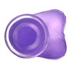 Niewielki Naturalny Żelowy Penis Fioletowy - 6" Jelly Studs Crystal Dildo Small Purple