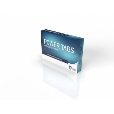 Power Tabs – 10 Kapsułek na Potencję i Erekcję – Działa w 30 Minut!