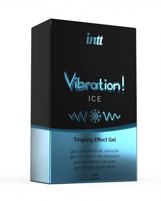 INTT Vibration Ice 15ml – Płynny Wibrator z Efektem Lodowego Mrowienia!