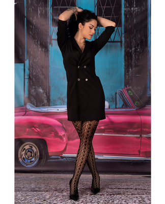 Seksowne Ażurowe Rajstopy Ivany LivCo Corsetti – Wyjątkowy Wzór i Zmysłowy Splot