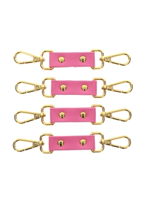 Uprząż BDSM TABOOM 17402 – MALIBU HOGTIE RÓŻOWE ZŁOTO!