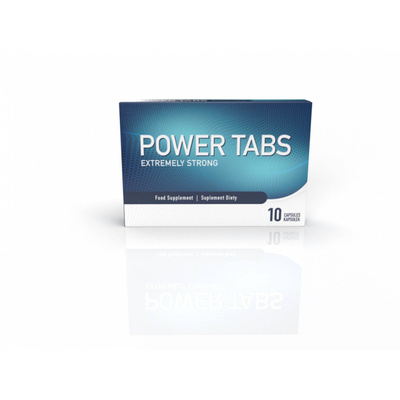 Power Tabs – 10 Kapsułek na Potencję i Erekcję – Działa w 30 Minut!