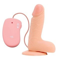 Realistyczny Wibrator z Przyssawką Real Rapture 6"