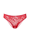 Czerwone Sexy Koronkowe Brazylijskie Figi Otwarte Daring Lauren