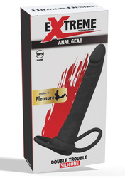 Double Trouble Anal Penetrator – silikonowa przedłużka penisa (Hidden Desire)