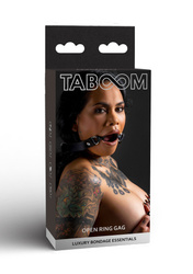 Knebel O-Ring Taboom 17127 – silikonowy gag z otwartym ustami BDSM
