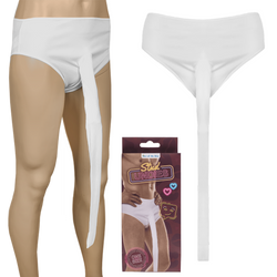 Męskie slipy z długą trąbą  Stud Undies Out of the Blue Super Prezent