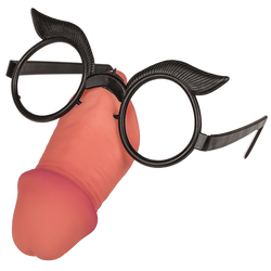 Okulary z penisem - Śmieszny gadżet imprezowy wywołujący dobry humor