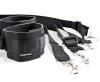 Zestaw do krępowania BDSM Cuff & Tether z maską na oczy – Pipedream