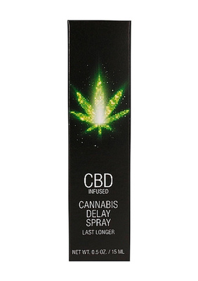 CBD Cannabis Delay Spray 15ml – Opóźniacz Wytrysku z Efektem Znieczulającym!