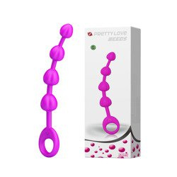 Silikonowe Korale Kuleczki Analne Pretty Love Beeds