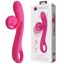 Silikonowy Wibrator z Nietypowym Ślimakiem do Łechtaczki Pretty Love Selma Snail Rabbit Pink