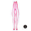 Neonowy Bodystocking Ouch! 835 Pink UV Siateczka Druga Skóra!