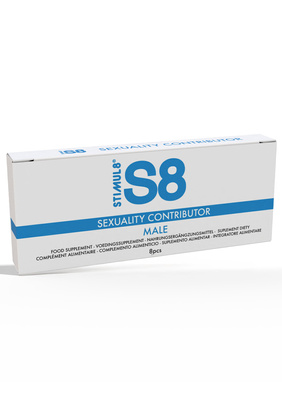 S8 Male Tabs – Naturalne wsparcie erekcji, energii i sprawności (8 szt.)