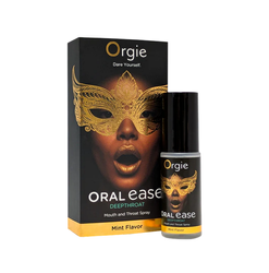 Spray Do Seksu Oralnego Orgie Oral Ease Deepthroat 15 ml – Głębokie Gardło