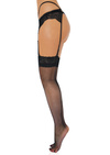 Pończochy kabaretki do pasa z koronką – Sexy Net Lace Top Daring