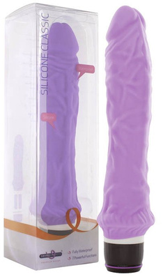 Wibrator Silikonowy Długi Silicone Classic