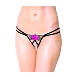 Otwarte Stringi Damskie SoftLine 2448