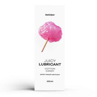 Lubrykant wodny o zapachu waty cukrowej Satisfyer Cotton Candy 300 ml