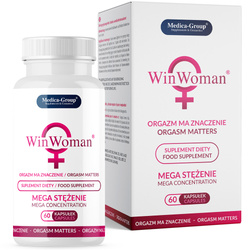WinWoman – Kapsułki Na Poprawę Libido, Sprawność Seksualną i Pożądanie 60 kaps.