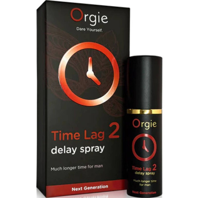 ORGIE Time Lag 2 Delay Spray 10ml – Spray Przedłużający Stosunek!