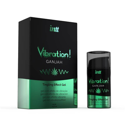 INTT Vibration Ganjah 15ml – Żel Wibrujący dla Niej i dla Niego!
