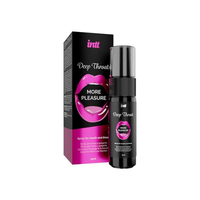 INTT Deep Throat 12 ml – Spray Do Seksu Oralnego | Komfort i Głębokie Gardło