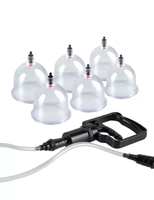 Zestaw Baniek Silikonowych Dla Początkujących - Beginners 6 pc. Cupping Set