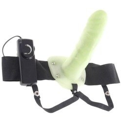 Świecący Członek na Pasach dla Panów - Robotic Strap-On Glow In The Dark