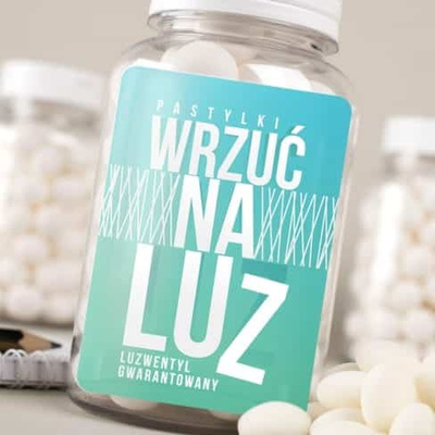 Pastylki – Wrzuć na Luz... Luzwentyl Gwarantowany z Owocowymi Drażetkami Grammi