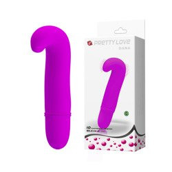 Silikonowy Mini Wibrator do Stymulacji Punktu G - Pretty Love Dana