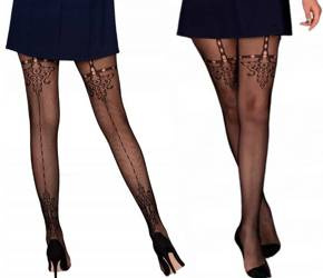 Kabaretkowe Rajstopy Arsilin LivCo Corsetti – Zmysłowa Imitacja Pończoch