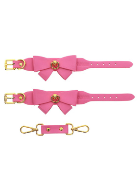 Mięciutkie Różowe Kajdanki na Kostki Do Seksu TABOOM – Malibu Ankle Cuffs 17401 PINK