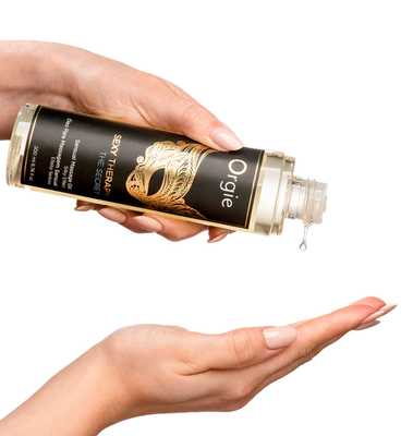Olejek do Masażu/Sexu THE SECRET 200ml – SEXY THERAPY ORGIE!