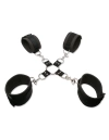 Kajdanki na ręce i nogi z łącznikiem Hog-Tie Kit – Pipedream