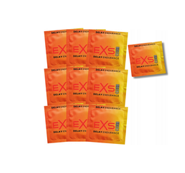 Prezerwatywy EXS Delay Opóźniające Wytrysk 10 szt. Wegańskie!
