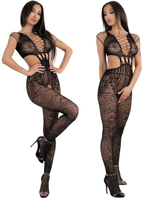 Tubiana LivCo Corsetti – Uwodzicielski bodystocking open crotch